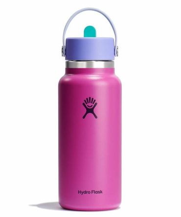 Remix 32 oz Wide Mouth with Flex Straw Cap - Holiday Punch